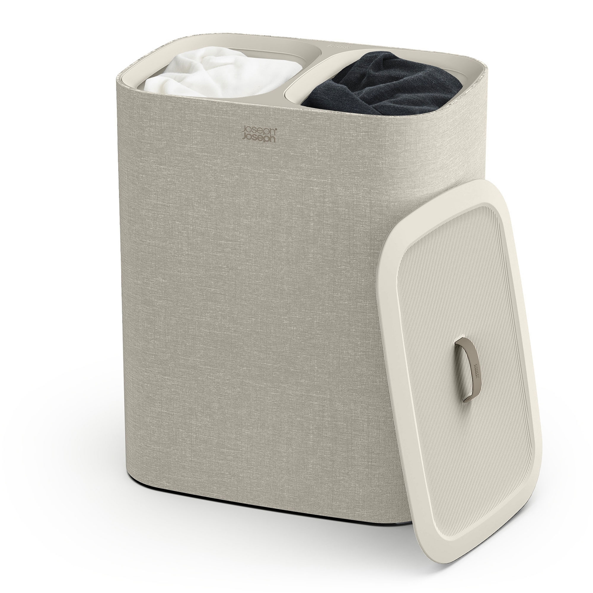Joseph Joseph Tota 90 L Laundry Separator Basket - ecru