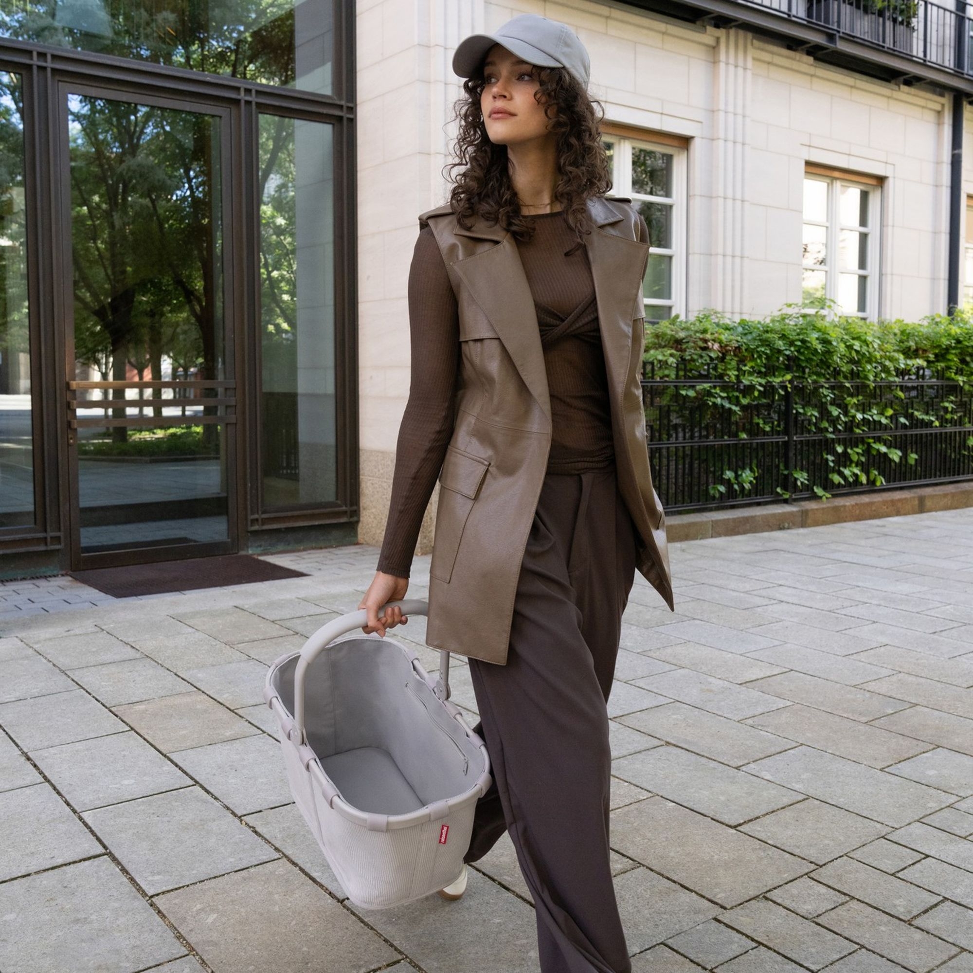 reisenthel - carrybag - frame cord grey