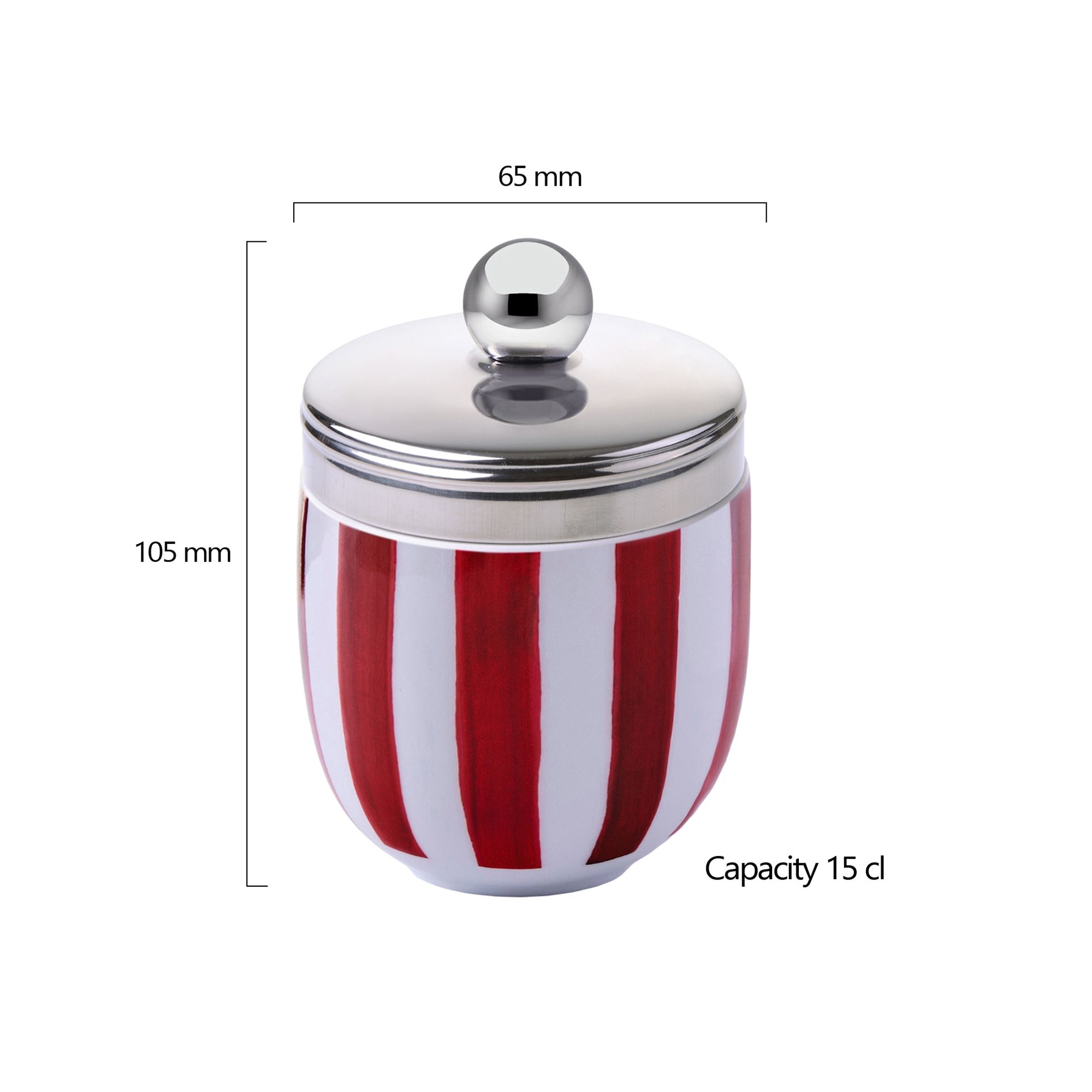 BIA - Egg Coddler - Stripes Red