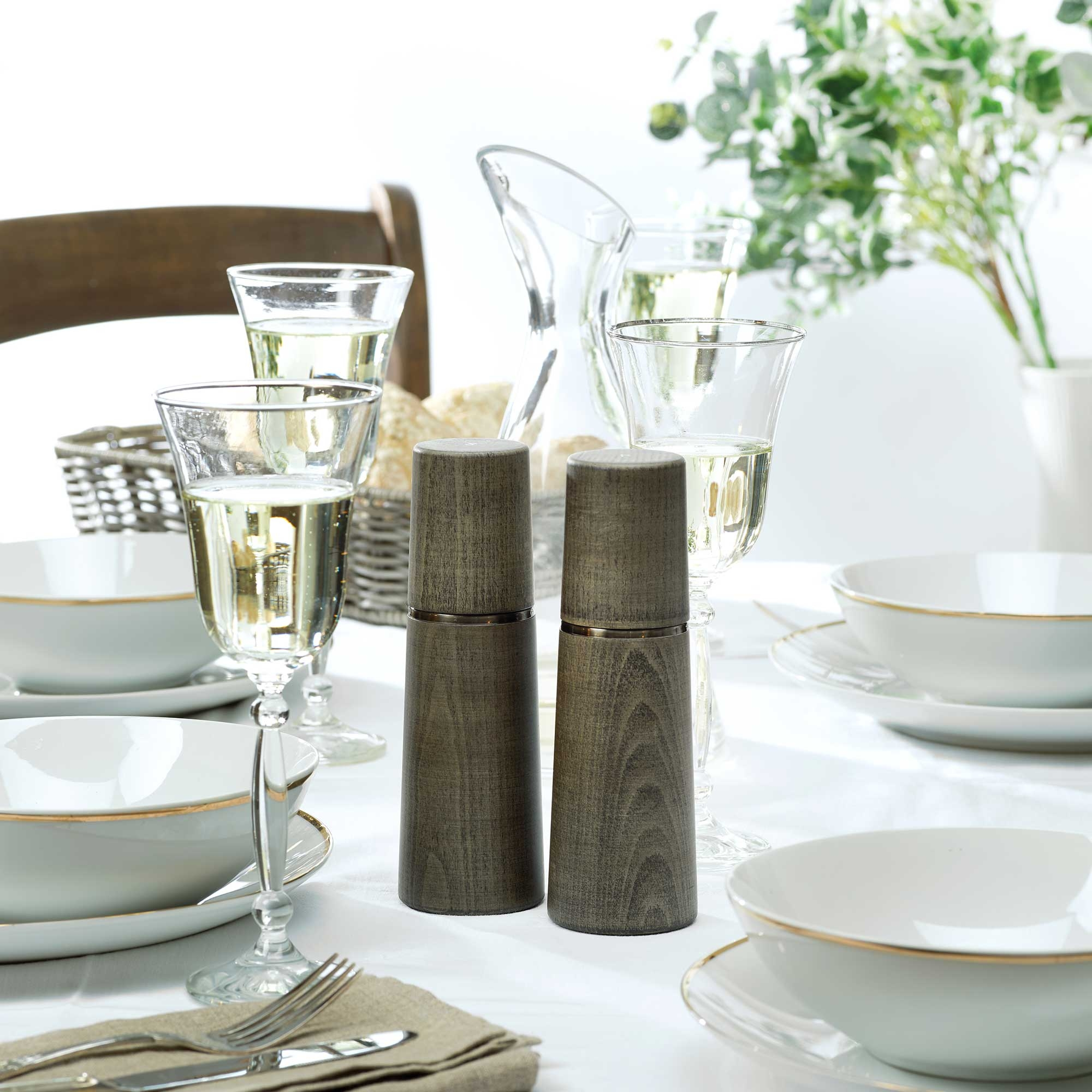 COLE & MASON - Marlow Salt & Pepper Mill | Stained Gray
