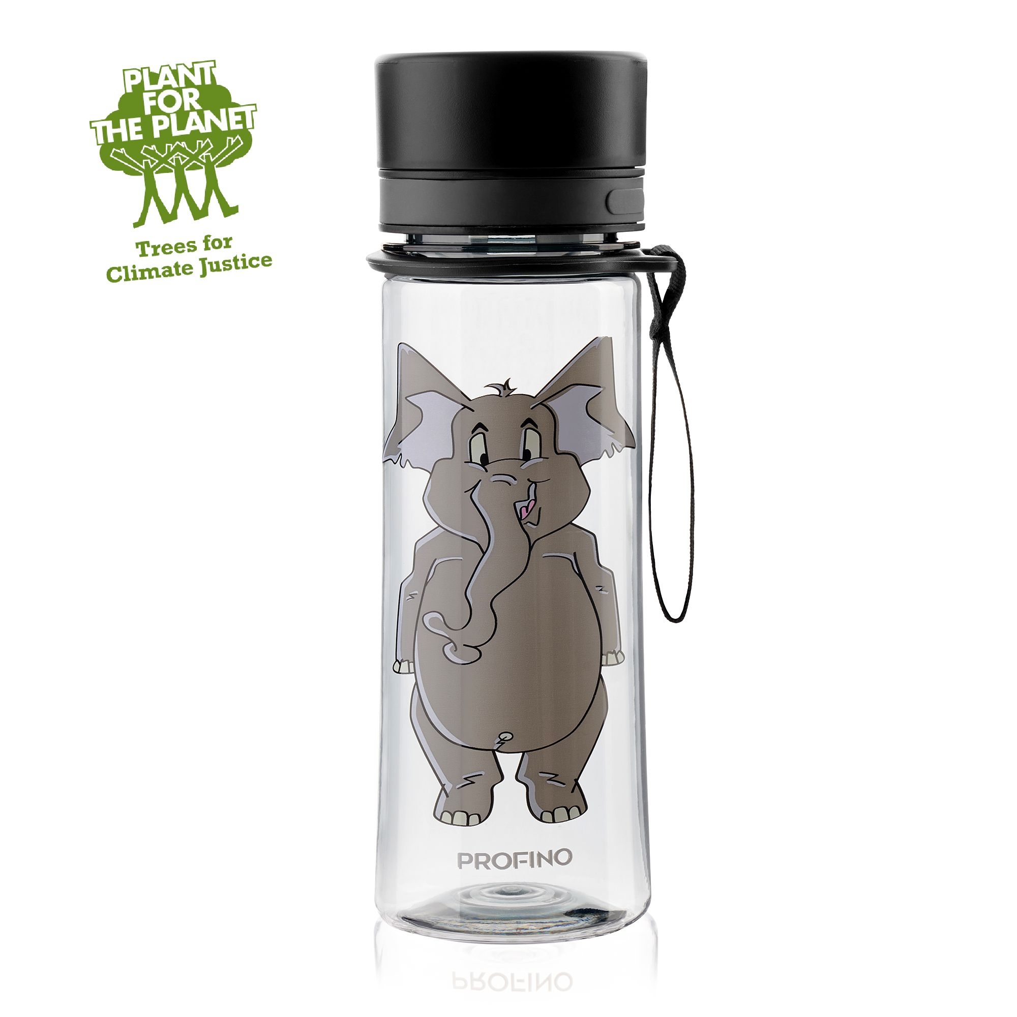 Profino - Infuze KIDS Trinkflasche mit Sieb 350 ml - Elefant Profino - Infuze KIDS Trinkflasche mit Sieb 350 ml - Elefant
