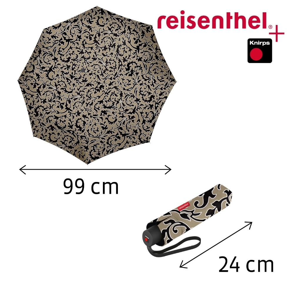 reisenthel - umbrella pocket classic - baroque marble