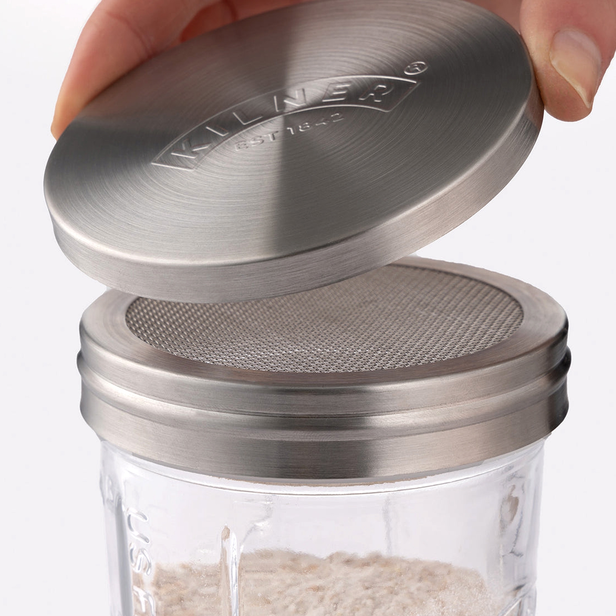 Kilner - Sifter glass set - 500ml