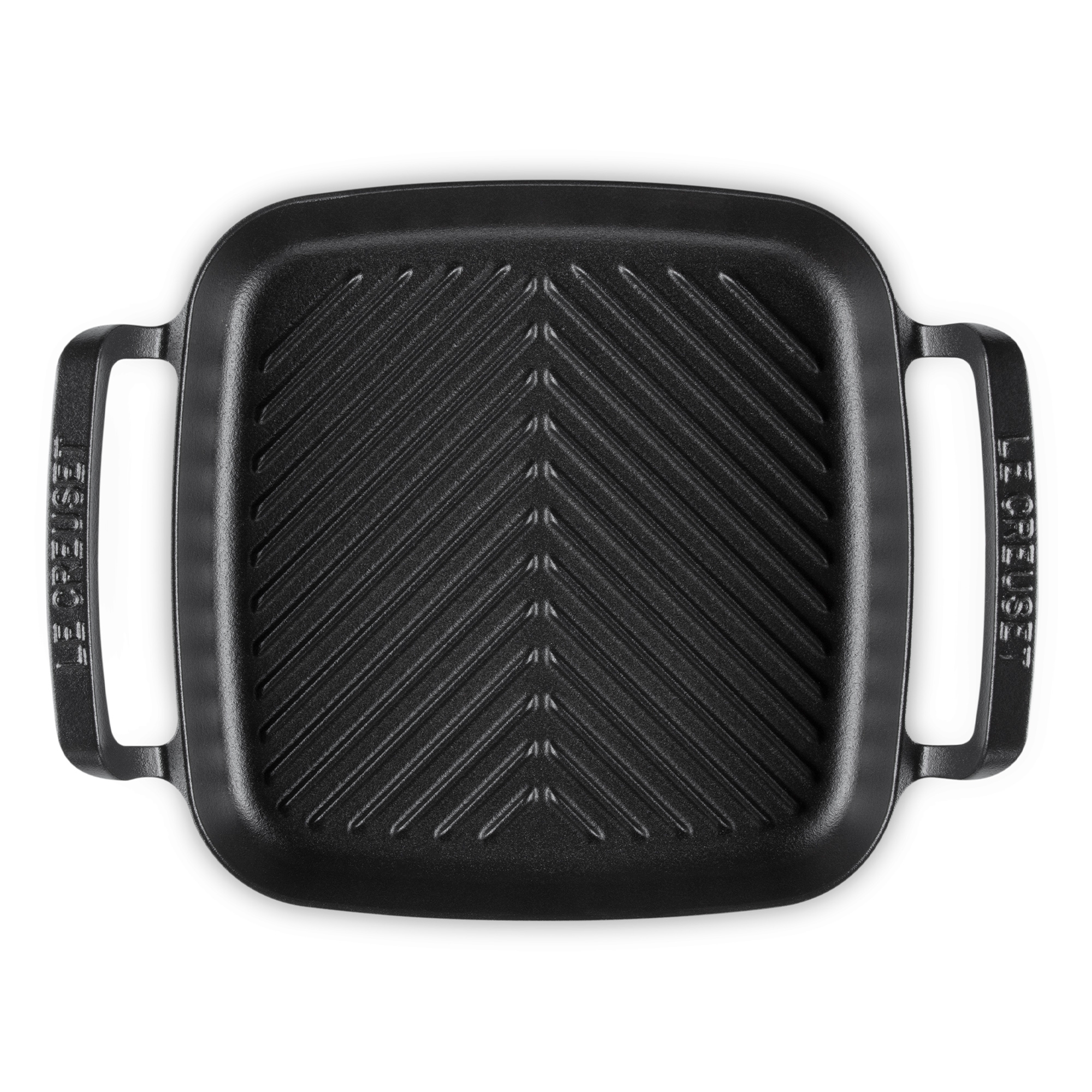 Le Creuset - Grillpfanne quadratisch 26 cm - schwarz matt - BBQ Outdoor Le Creuset - Grillpfanne quadratisch 26 cm - schwarz matt - BBQ Outdoor