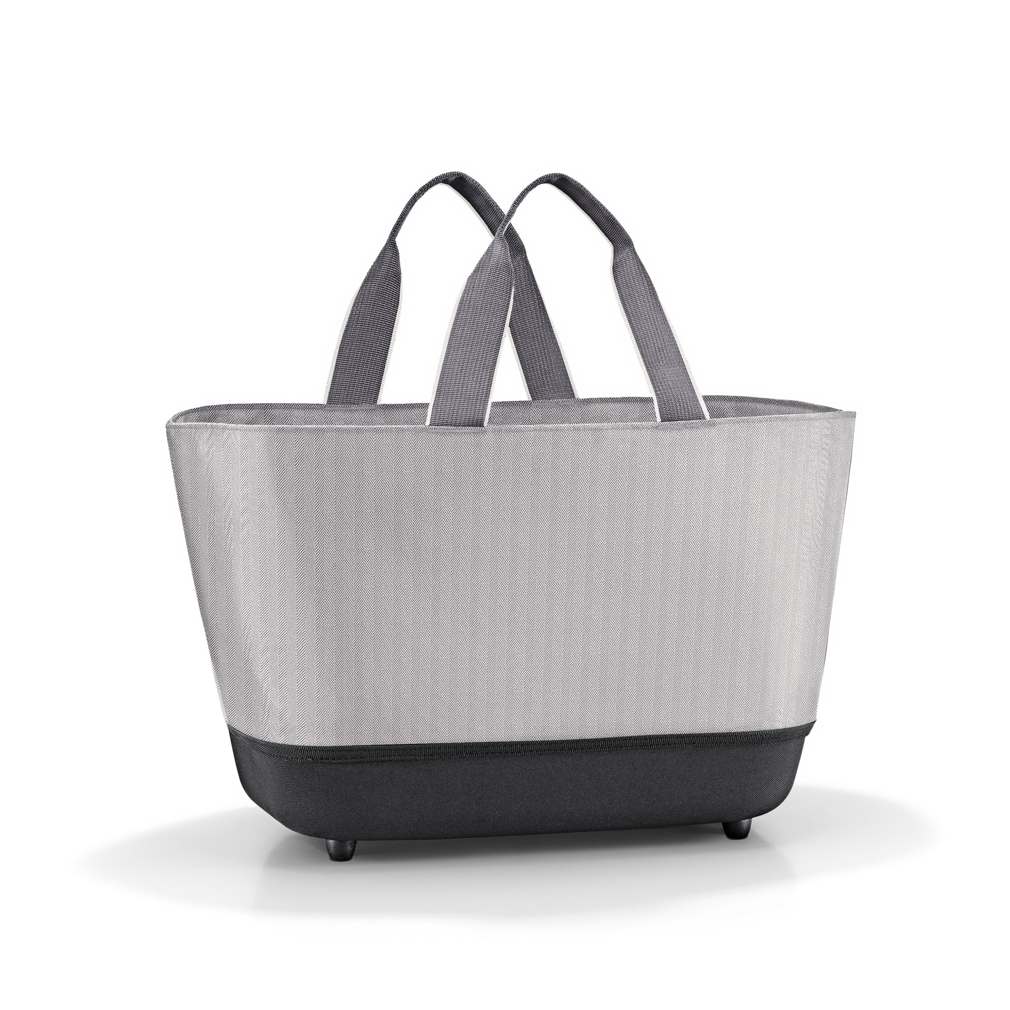reisenthel - shoppingbasket - herringbone grey