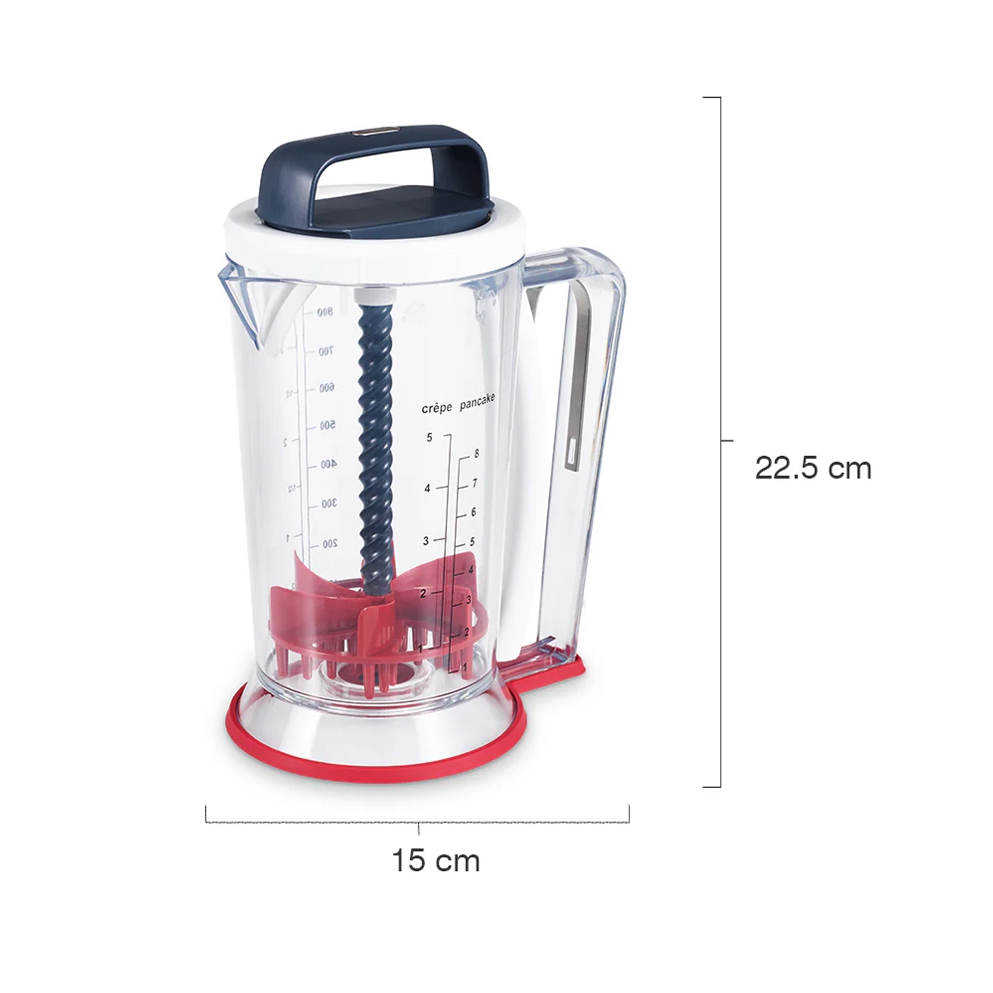 Zyliss - Smooth Food Blender Mixer & Pancake Dispenser Zyliss - Smooth Food Blender Mixer & Pancake Dispenser