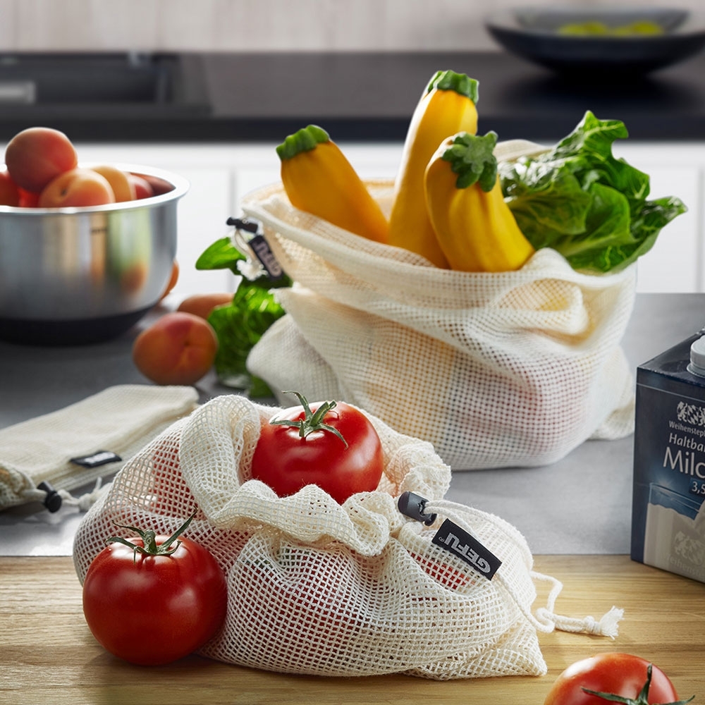 Gefu - Fruit and vegetable net AWARE - 3 pc Size M Gefu - Fruit and vegetable net AWARE - 3 pc Size M