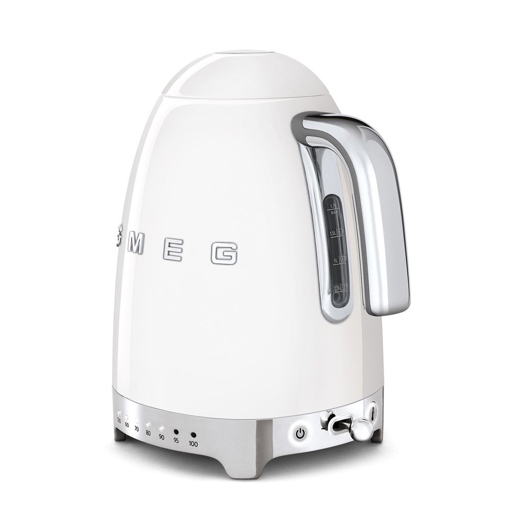Smeg - 1.7 L kettle with adjustable temperature setting - design line style The 50 ° years