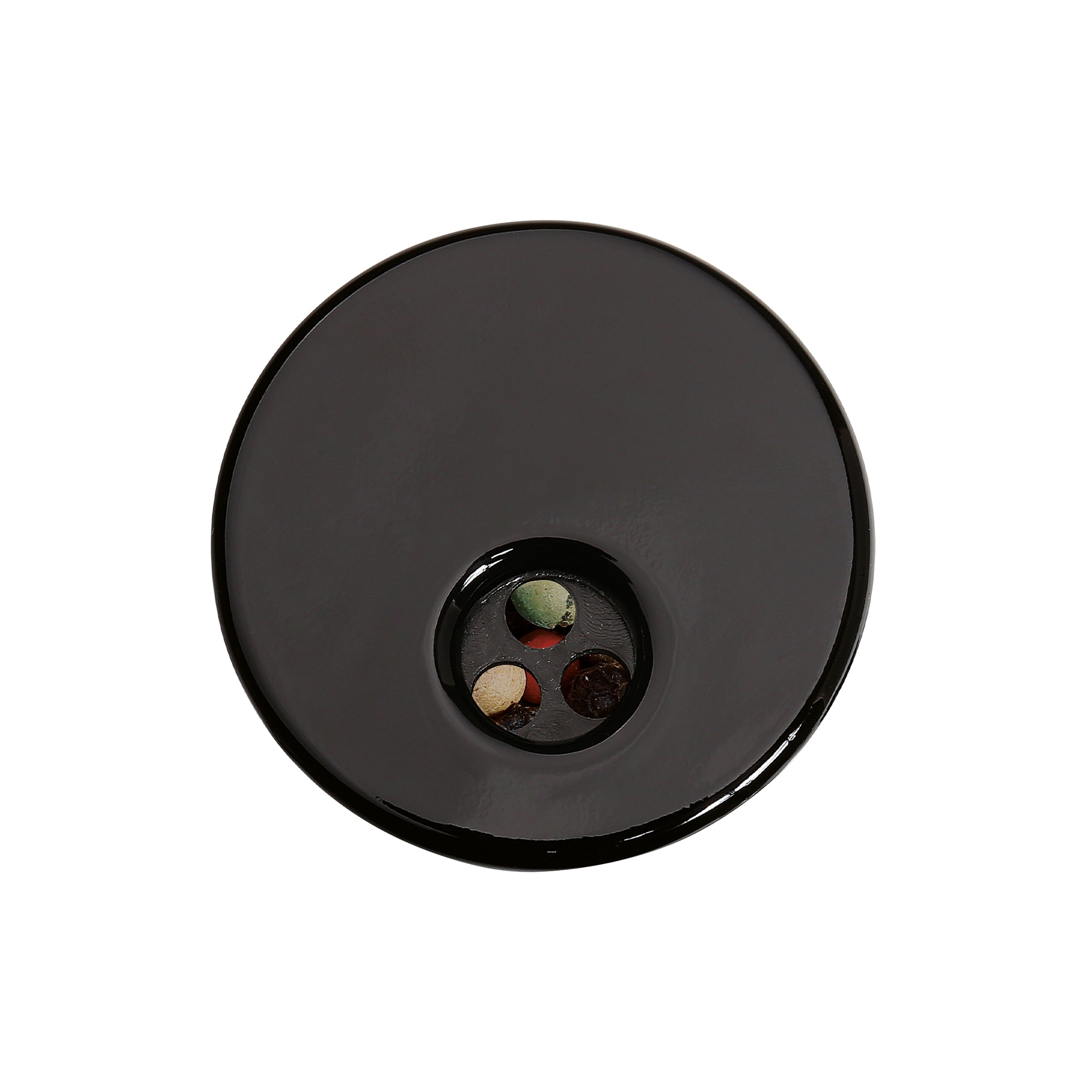 Lid of the black Küchenprofi RONDO spice carousel