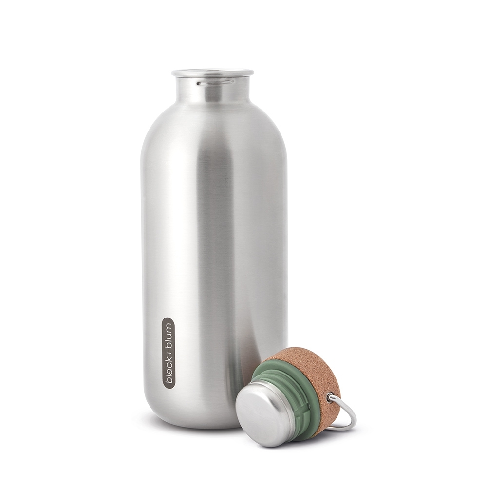 black+blum - Edelstahl Wasserflasche einwandig 500 ml