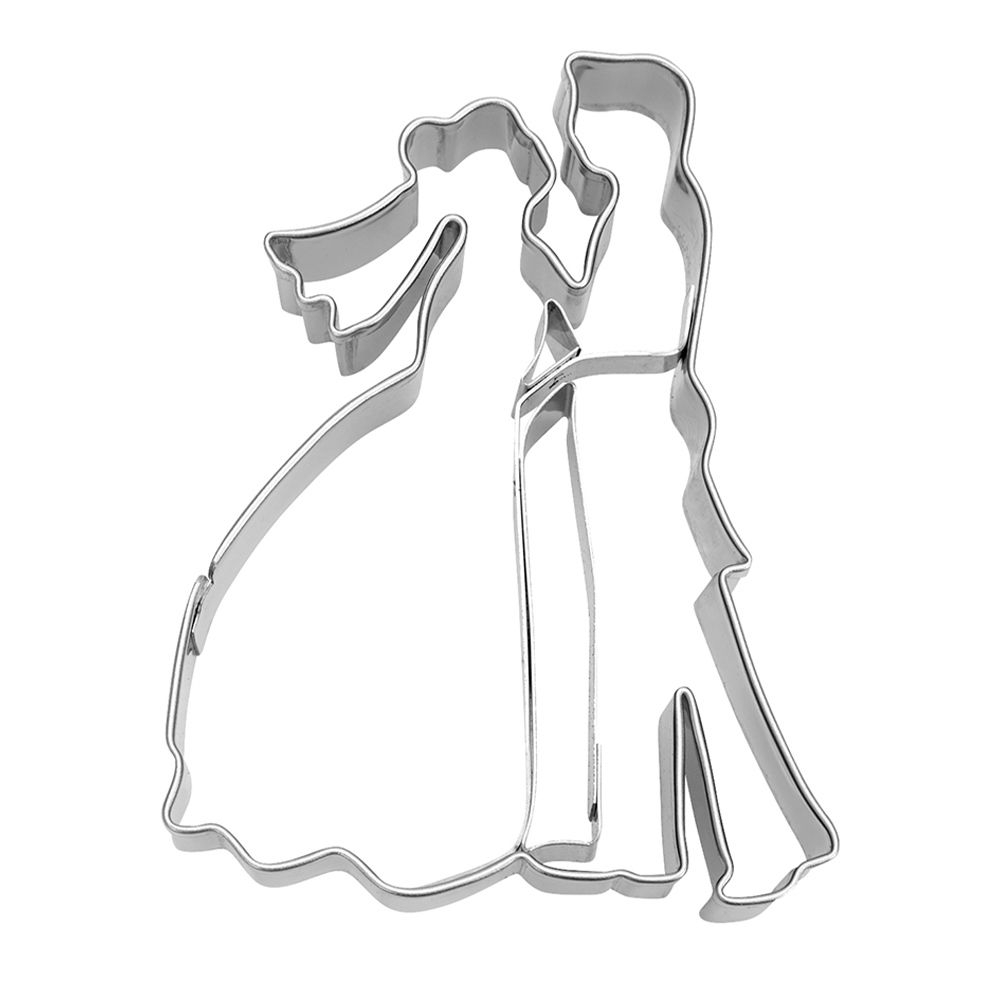 Städter - Cookie cutter Bridal couple - 8 cm