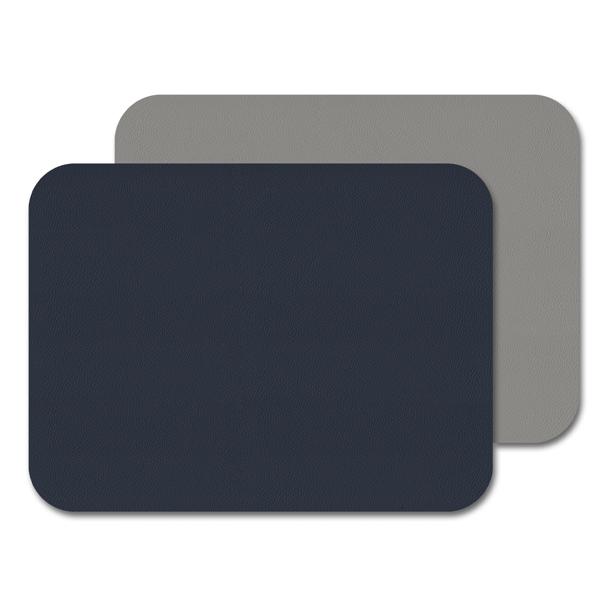 Freeform - FLEXIMATS - Placemat - Set of 2 - 46 x 33 cm - Navy/Grey