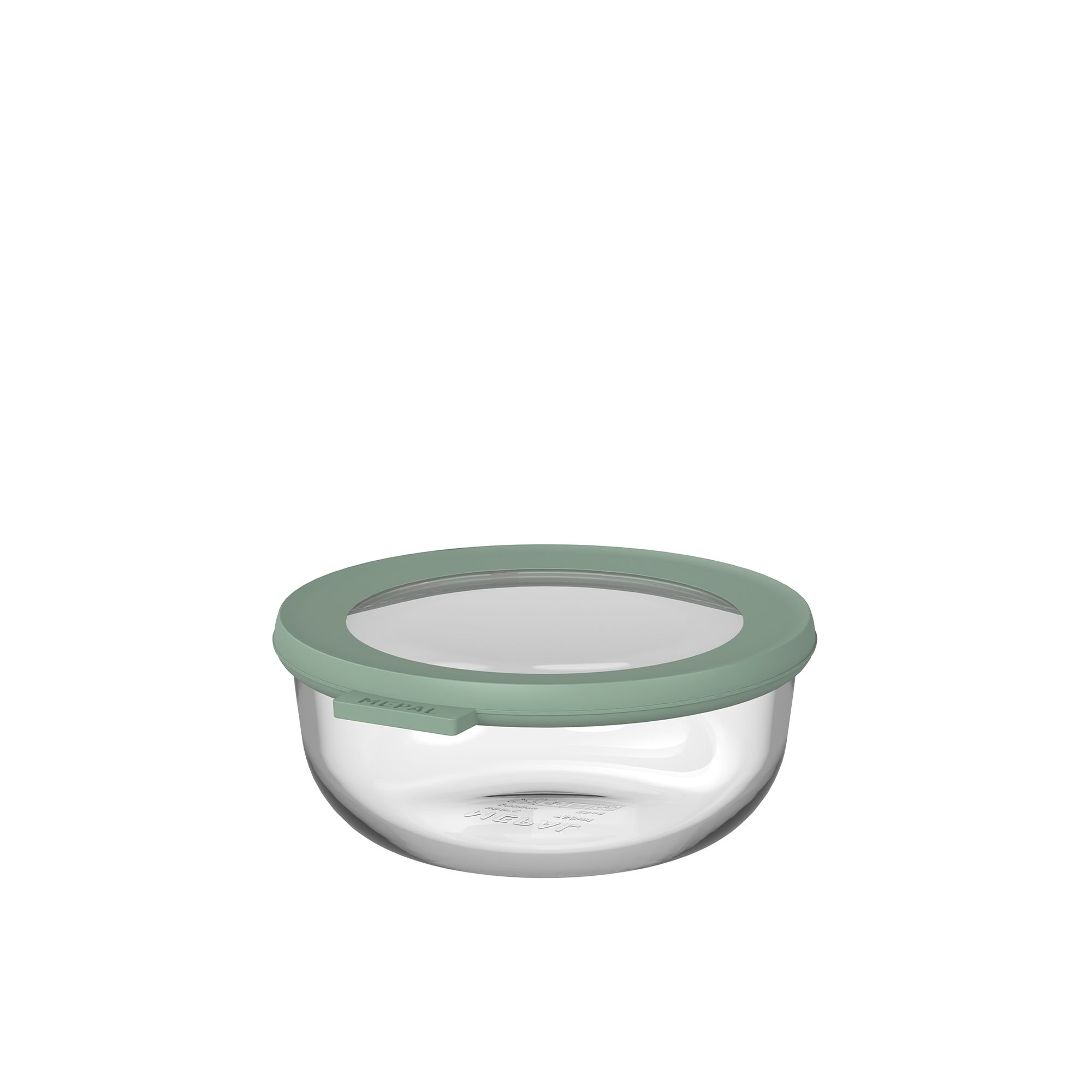 Mepal - Cirqula glass food storage container - 750 ml - Nordic Sage