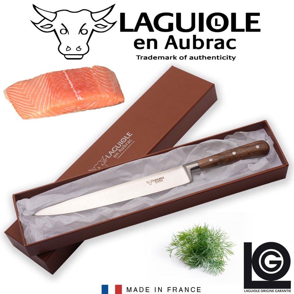 Laguiole - Filleting knife olivewood