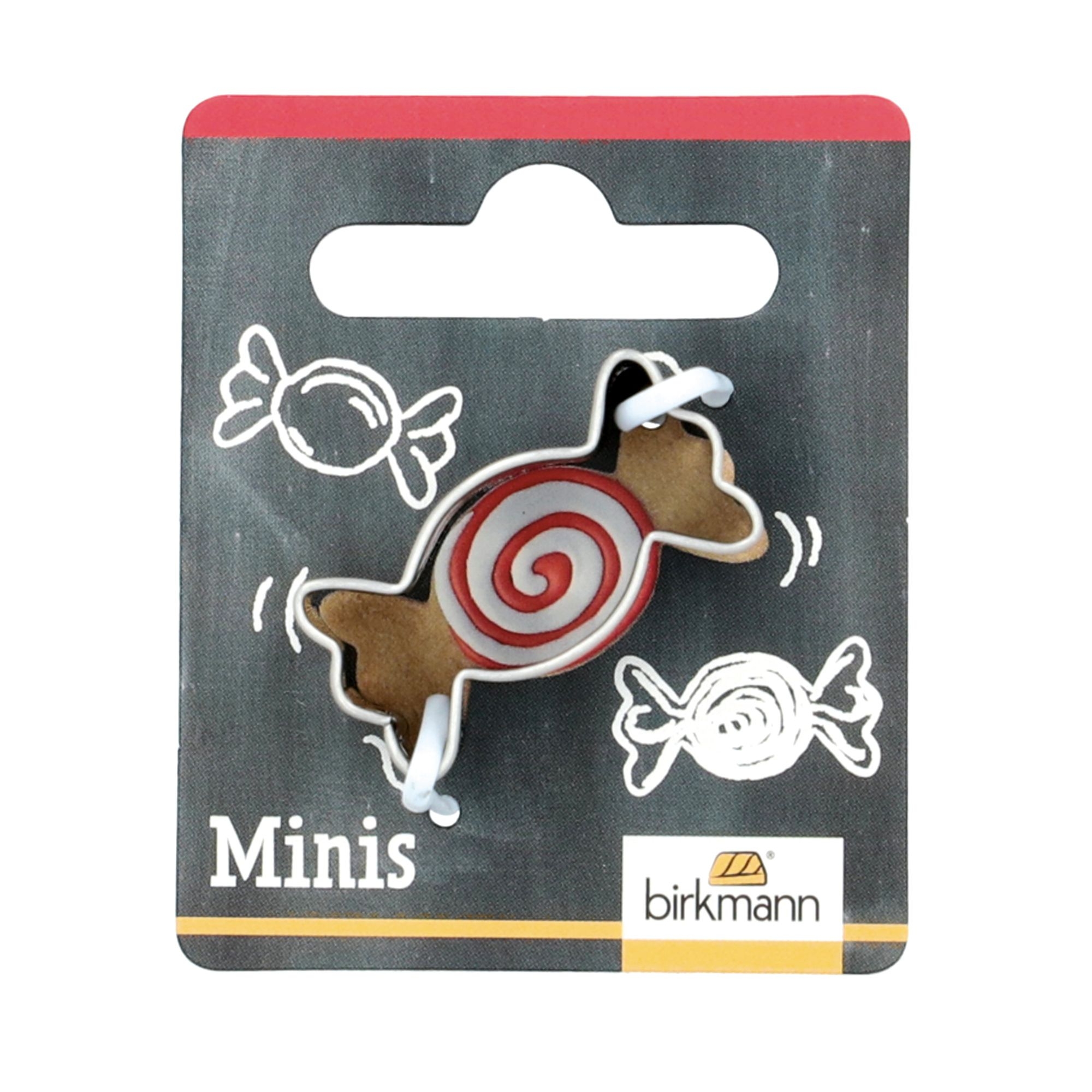 Birkmann - Mini cookie cutter - candy - 3 cm
