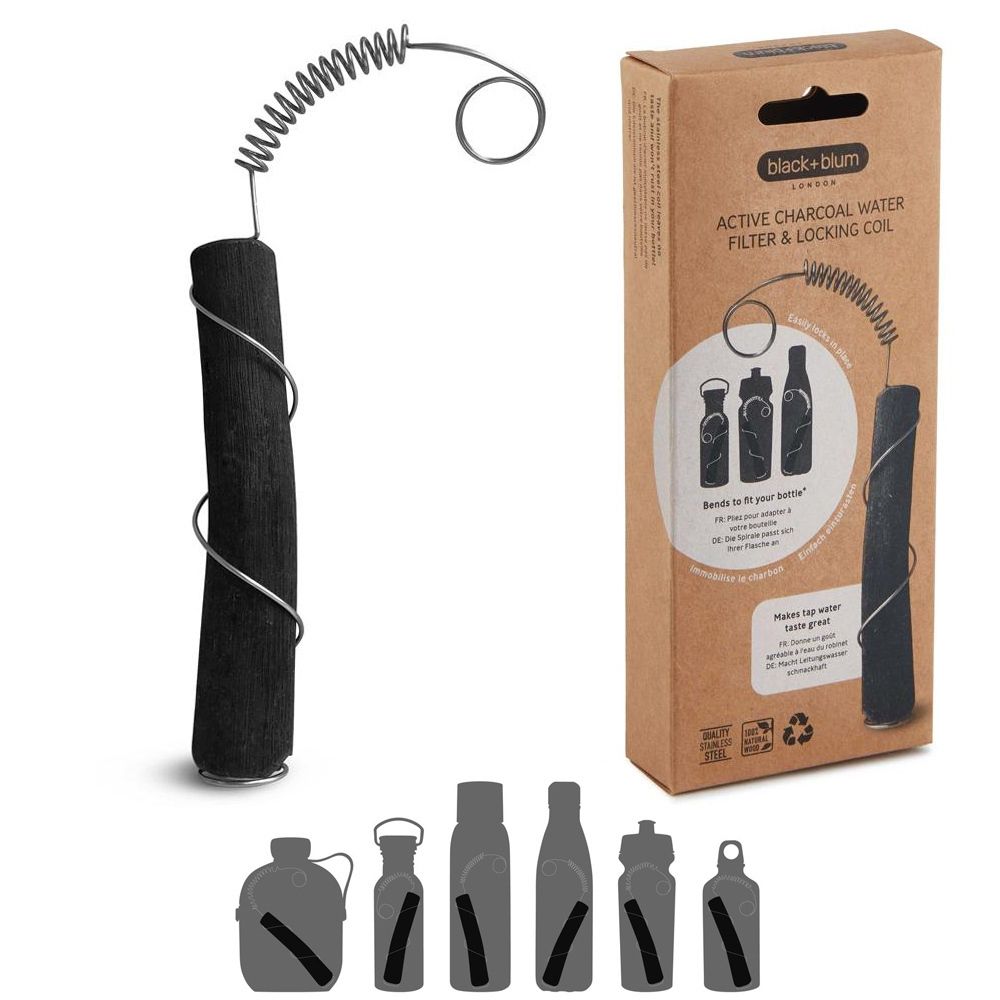 black+blum - Binchotan Charcoal Water Filter + steel coil