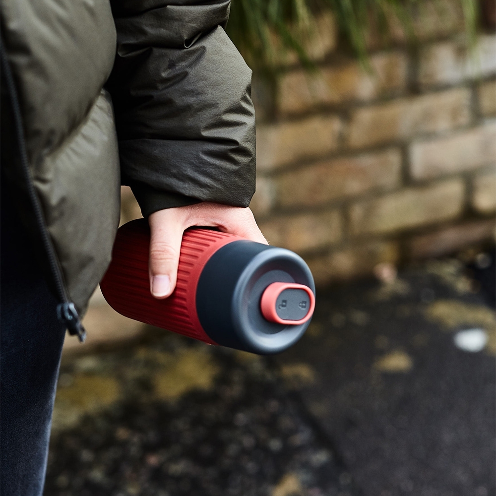 black+blum - Glas To-Go Becher, 340 ml