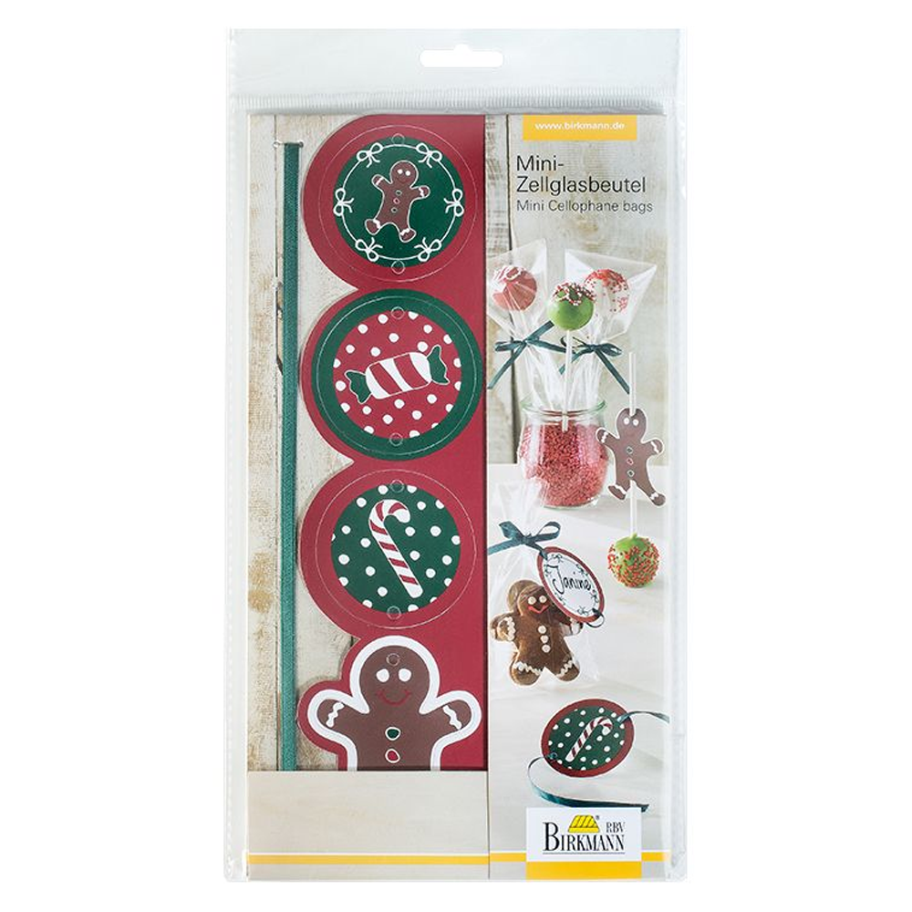 Birkmann Mini Cellophane Bag Candy Christmas