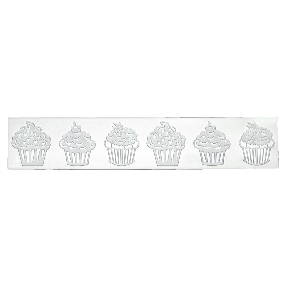 Städter - Dekormatte Cupcake - 39,5 x 7,5 cm - Silikon Städter - Dekormatte Cupcake - 39,5 x 7,5 cm - Silikon