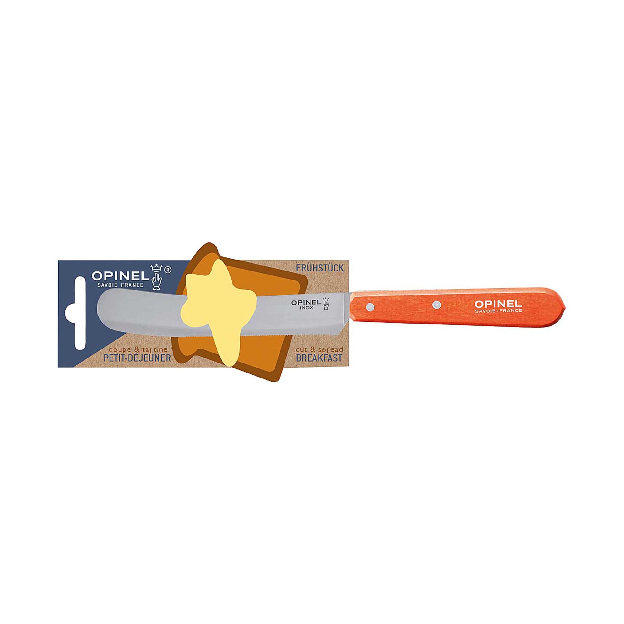 Opinel - Breakfast knife - orange - 11.5 cm