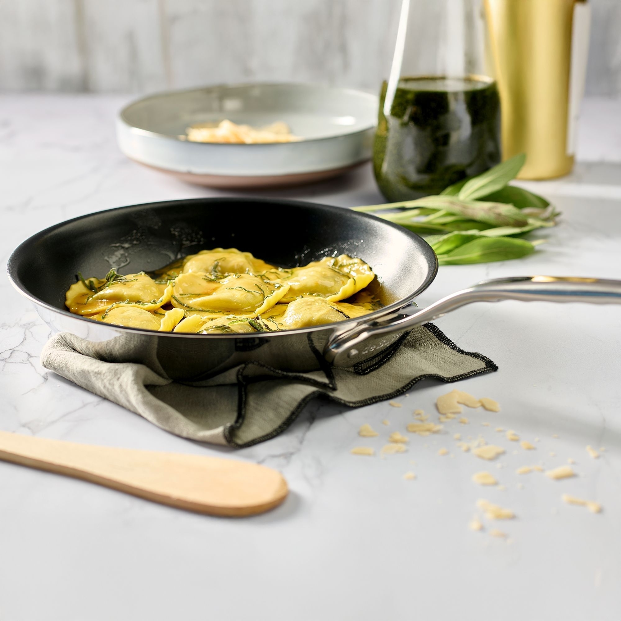 de Buyer - Edelstahl Bratpfanne mit Keramikbeschichtung - AFFINITY