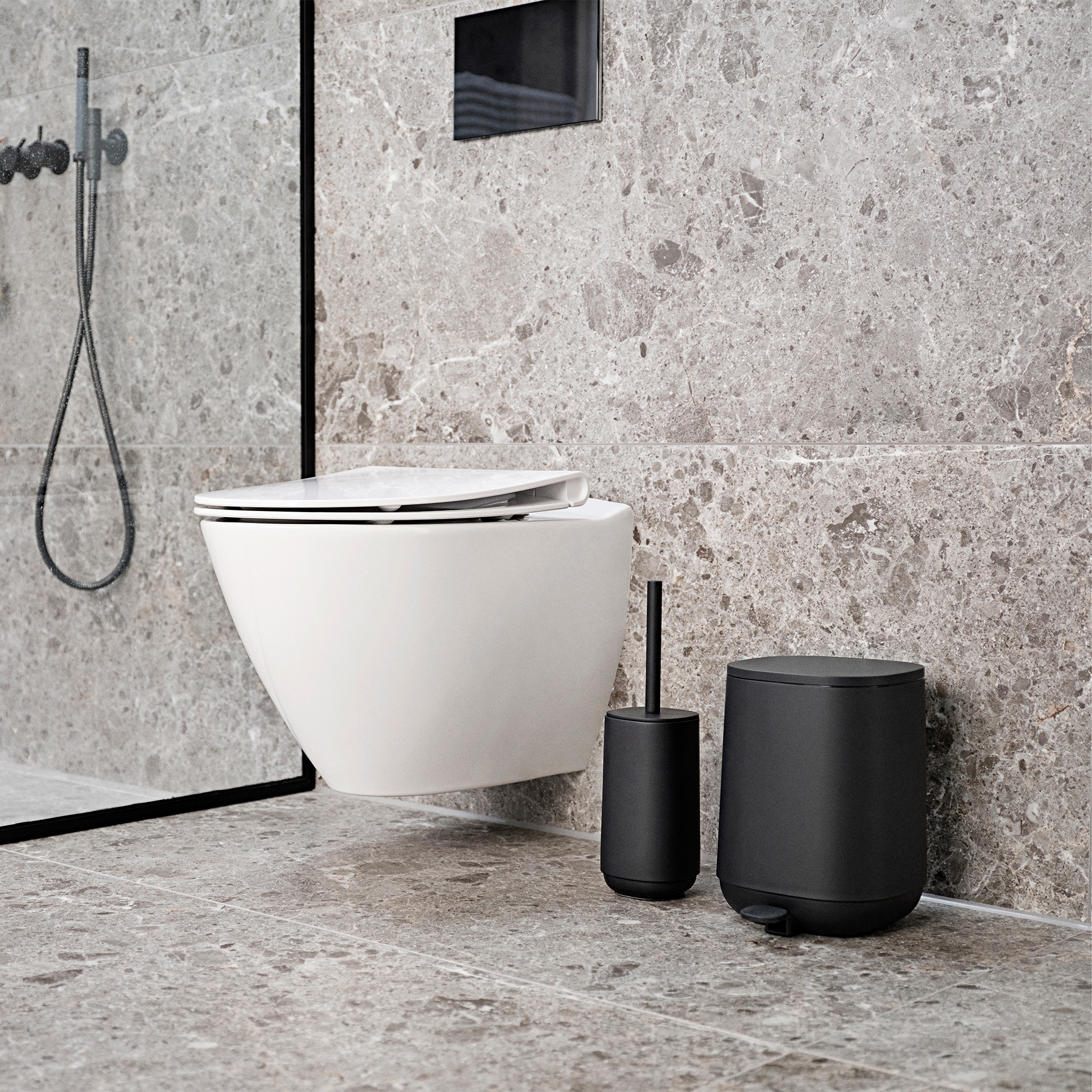 Zone - Time Toilettenbürste - Black