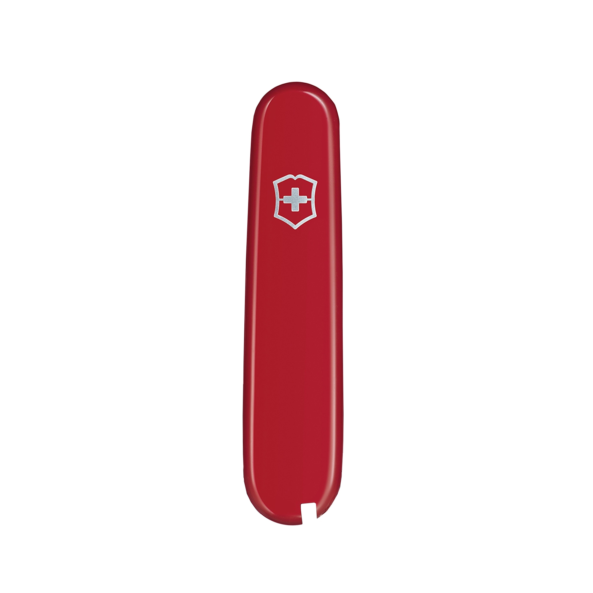 Victorinox - front replacement handle scale 91 mm red 1 notch and cross Victorinox - front replacement handle scale 91 mm red 1 notch and cross