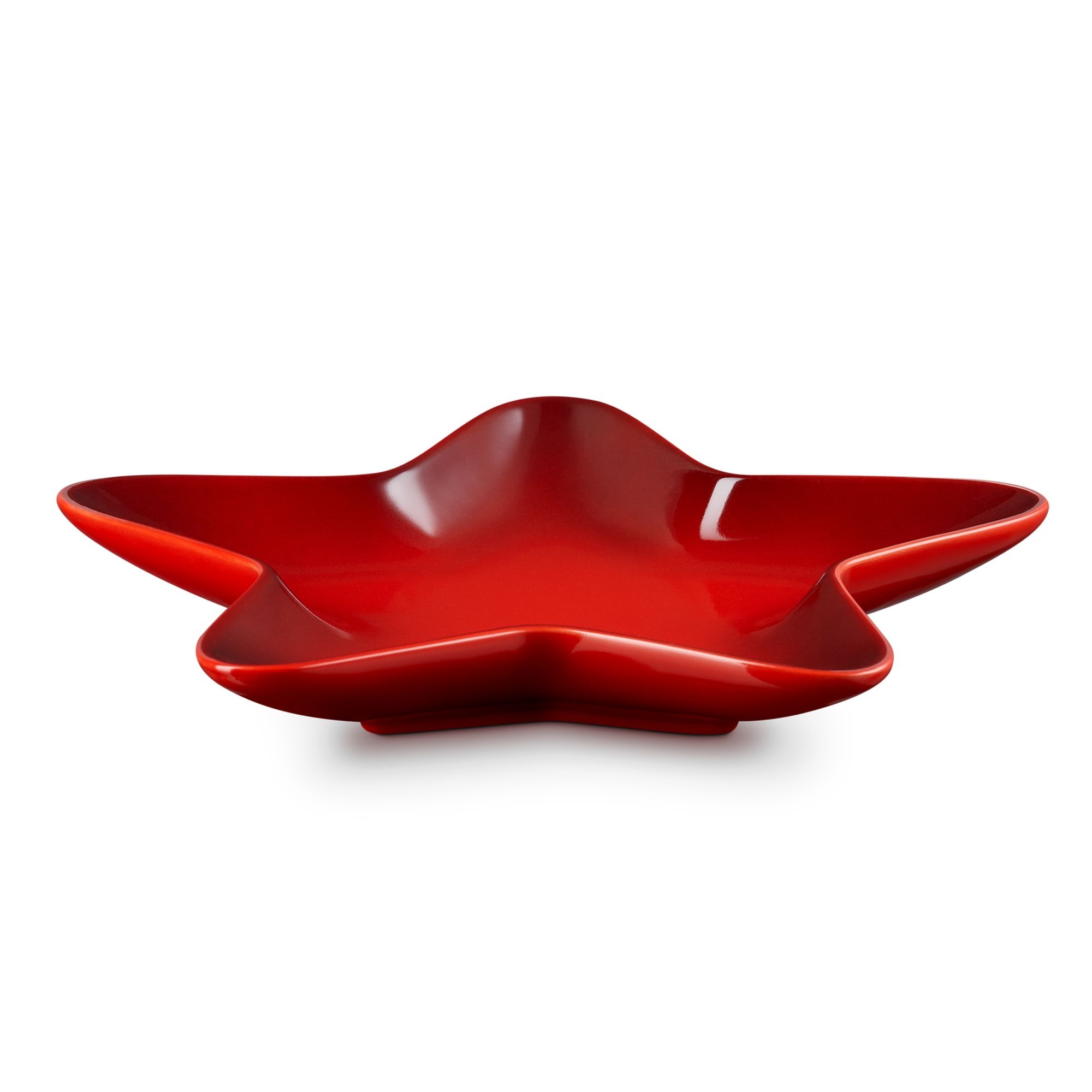 Le Creuset - Teller Stern - 20 cm - kirschrot Le Creuset - Teller Stern - 20 cm - kirschrot