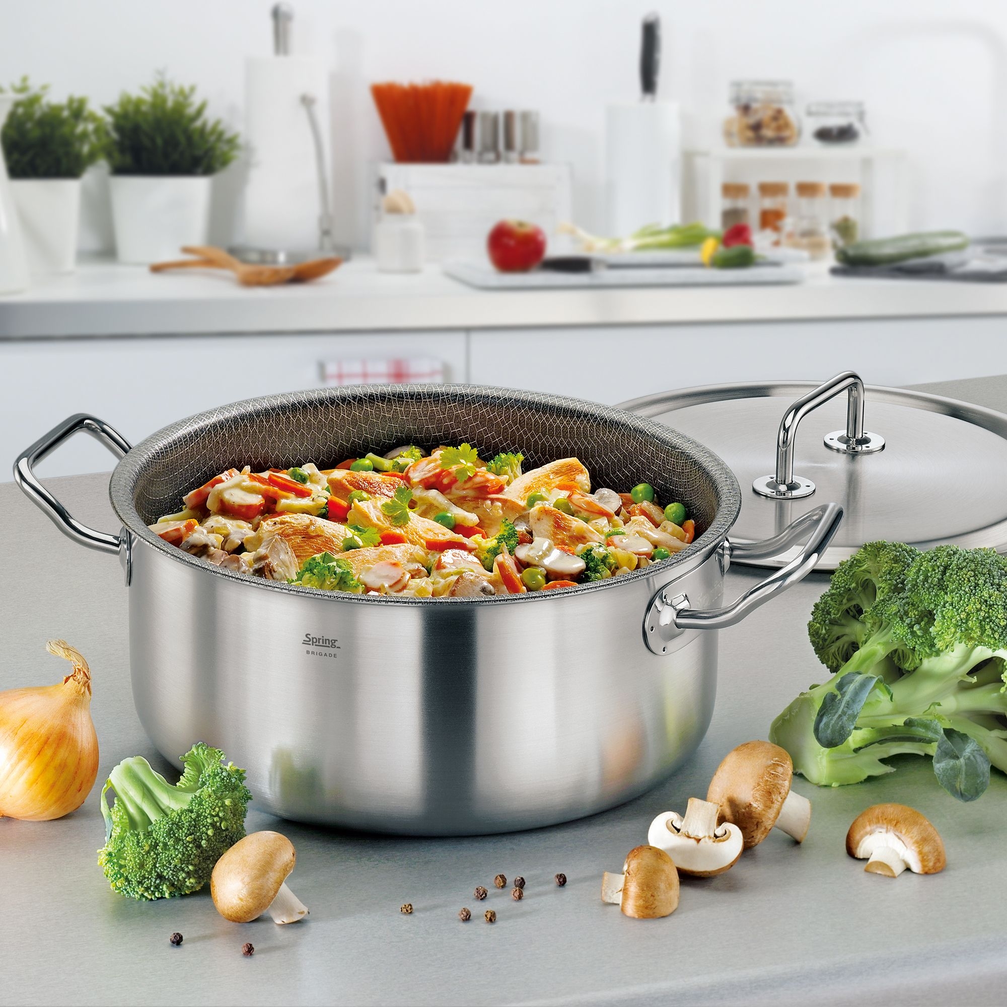 Spring - Bratentopf CUT RESIST PURE - BRIGADE PREMIUM - 24 cm