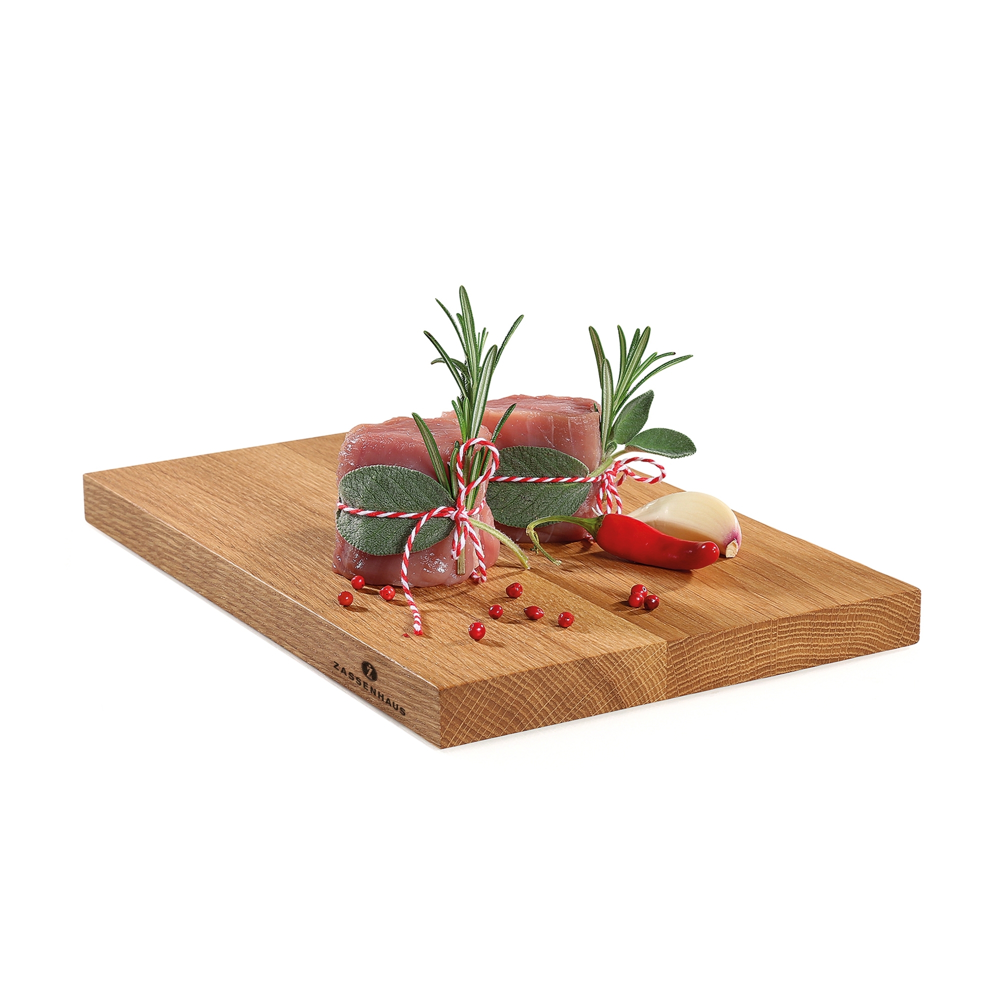 Zassenhaus - Chopping board - 26 x 17 x 2 cm - Oak
