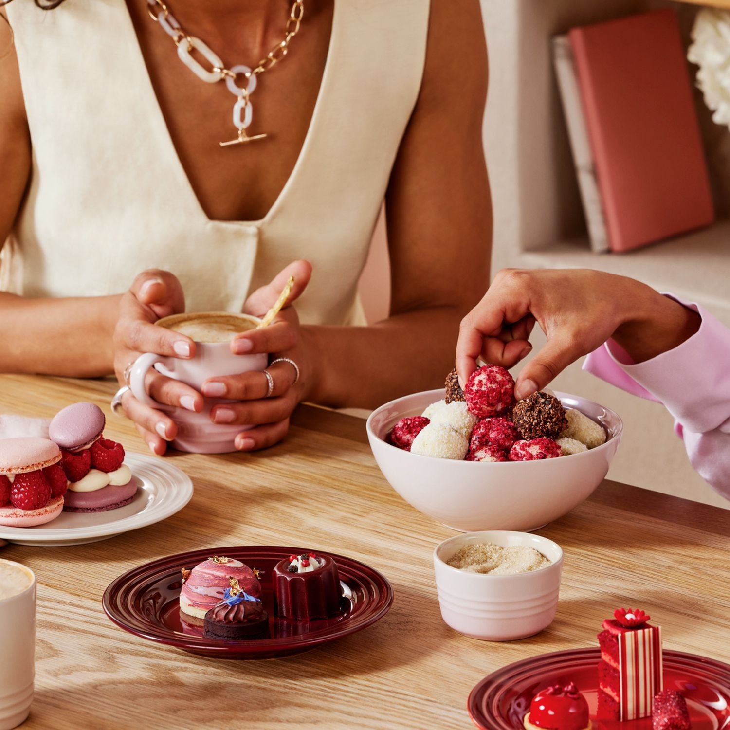 Le Creuset - 4er Set Becher 200 ml - Petits Fours Le Creuset - 4er Set Becher 200 ml - Petits Fours