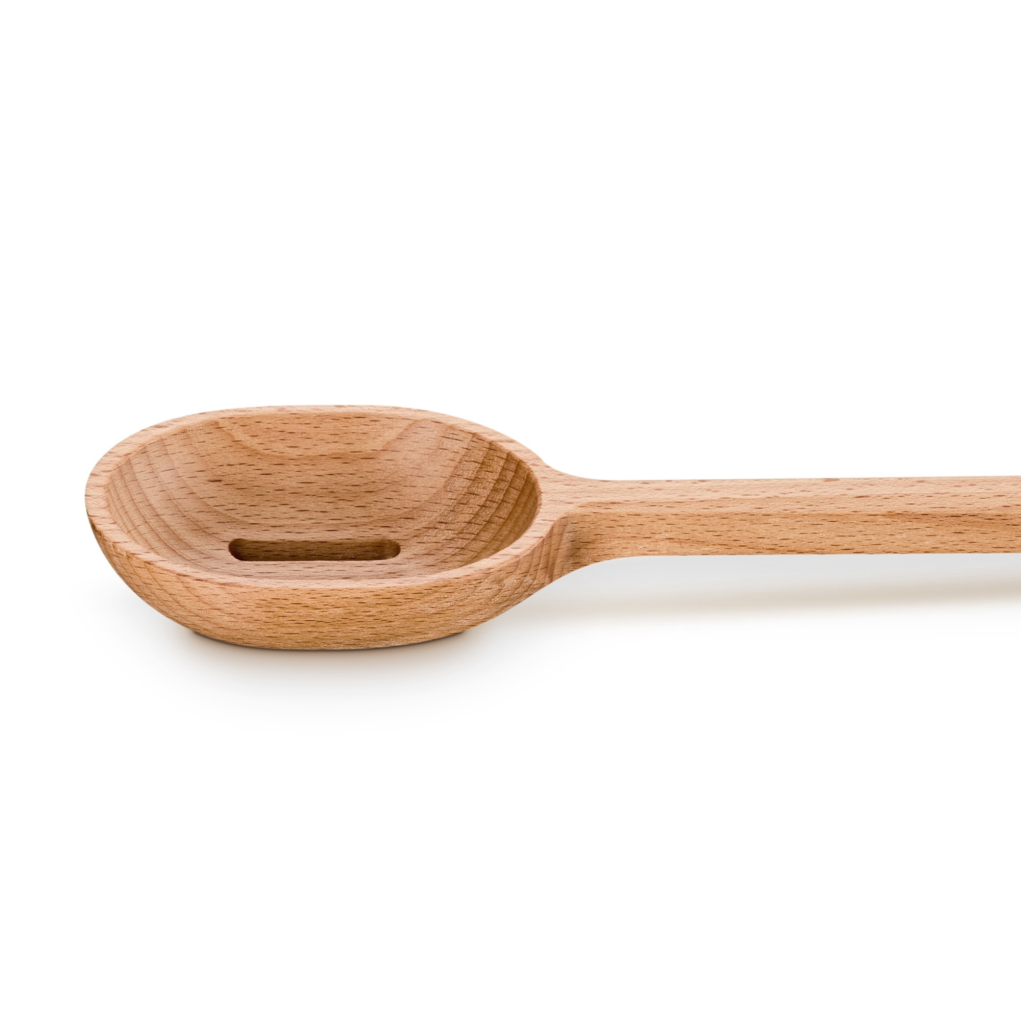 Le Creuset - Signature Slotted Spoon, Beechwood | 30 cm