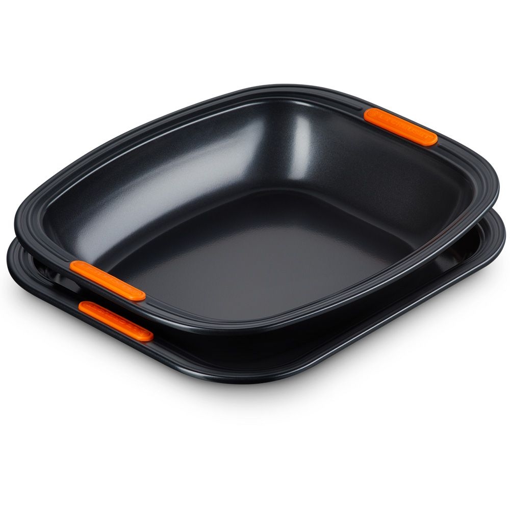 Le Creuset - 2er-Set rechteckige Bratreine und Backblech Le Creuset - 2er-Set rechteckige Bratreine und Backblech