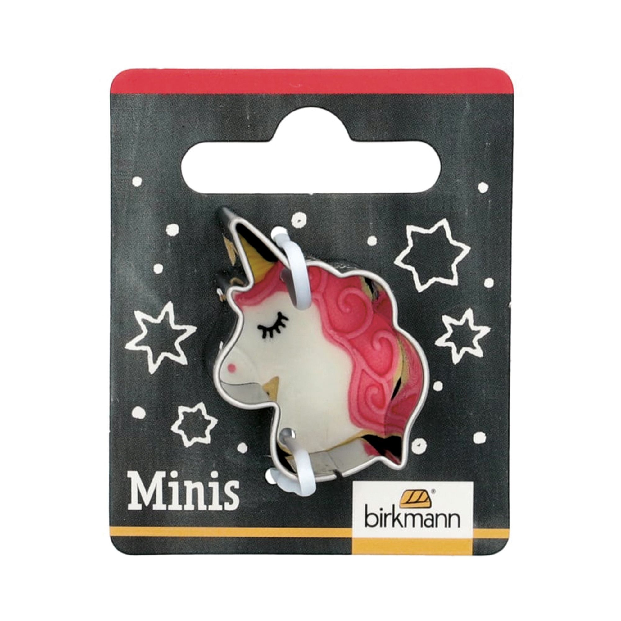 Birkmann - Mini cookie cutter - Unicorn - 3 cm