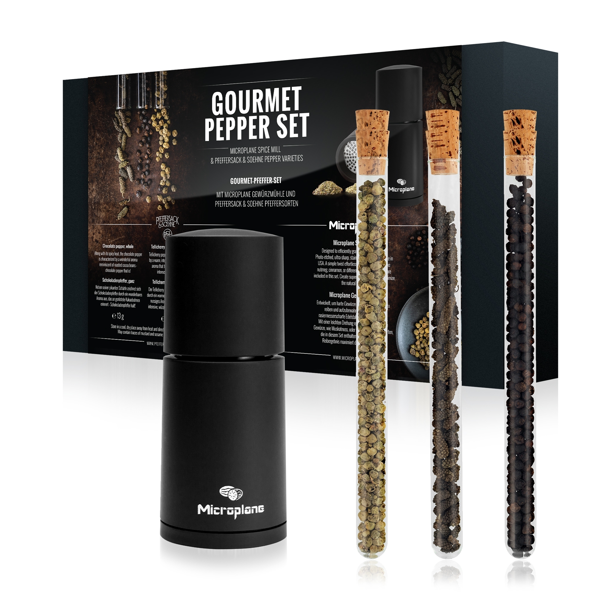 Microplane - Gourmet Pfeffer-Set Microplane - Gourmet Pfeffer-Set