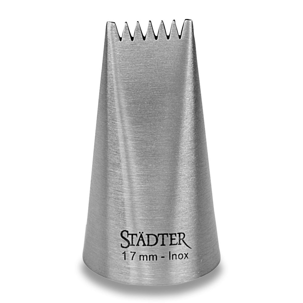 Städter - Fine Line Star ribbon nozzle / Basketweave nozzle - verschiedene Größen