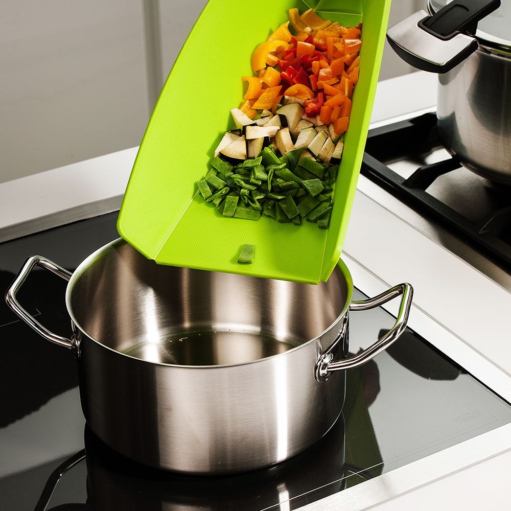 Kochblume - folding cutting board 42 x 24,5 cm, lime Kochblume - folding cutting board 42 x 24,5 cm, lime