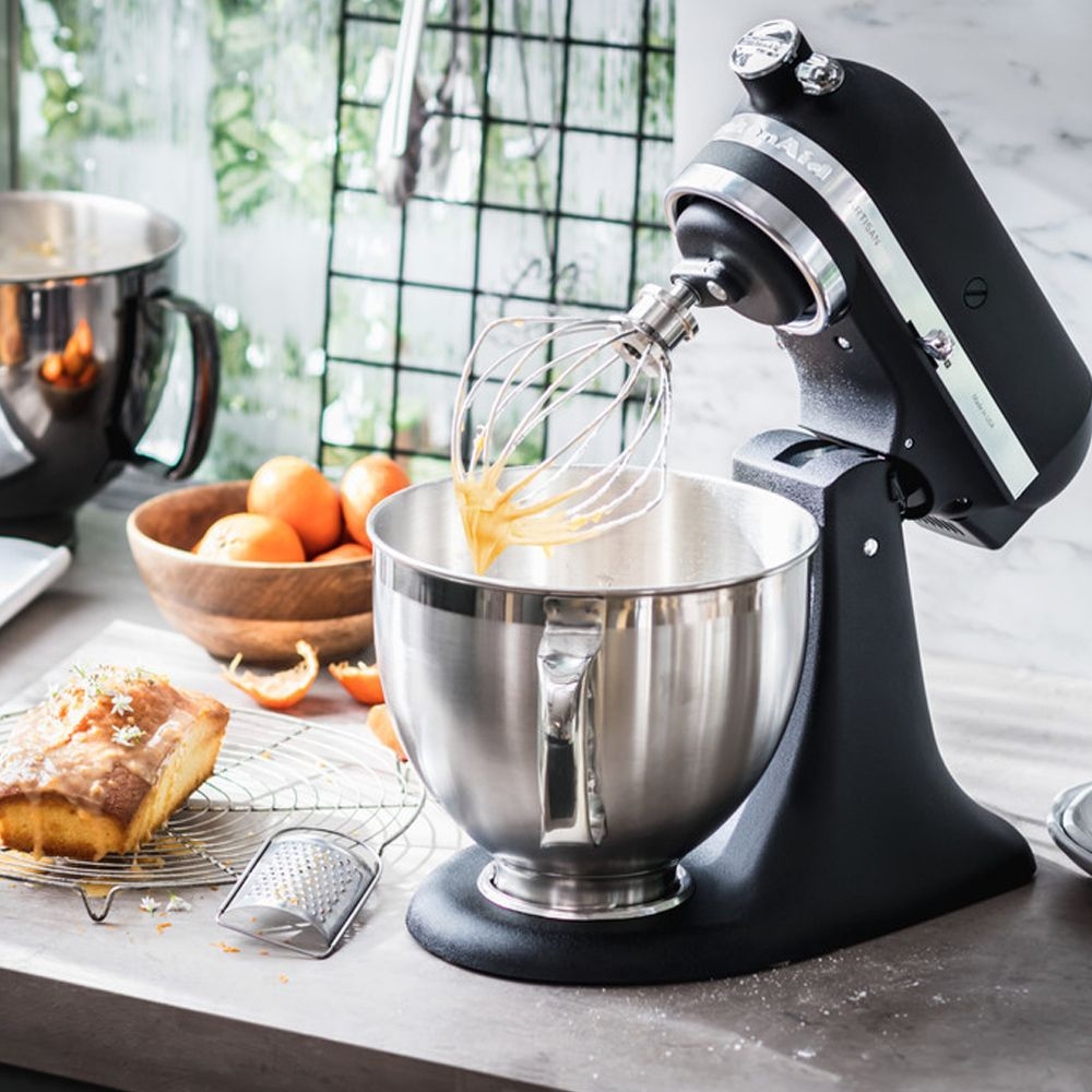 KitchenAid - Artisan Küchenmaschine 5KSM185PS -  Set - Gusseisen Schwarz KitchenAid - Artisan Küchenmaschine 5KSM185PS -  Set - Gusseisen Schwarz