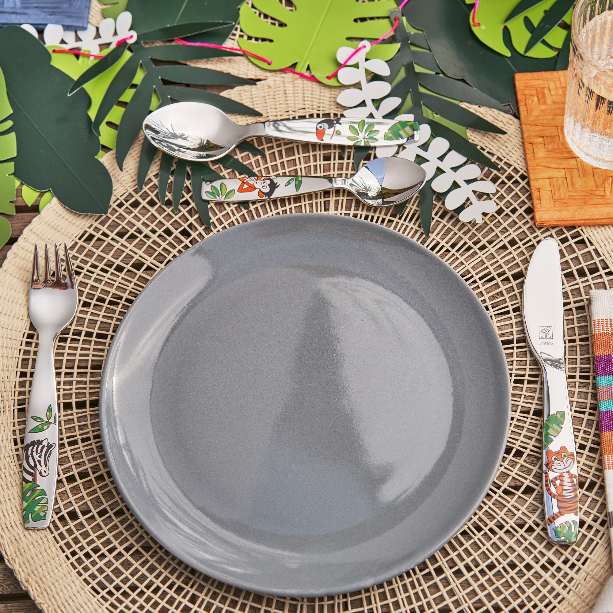 ZWILLING - Kinderbesteckset | Jungle | 4 tlg.
