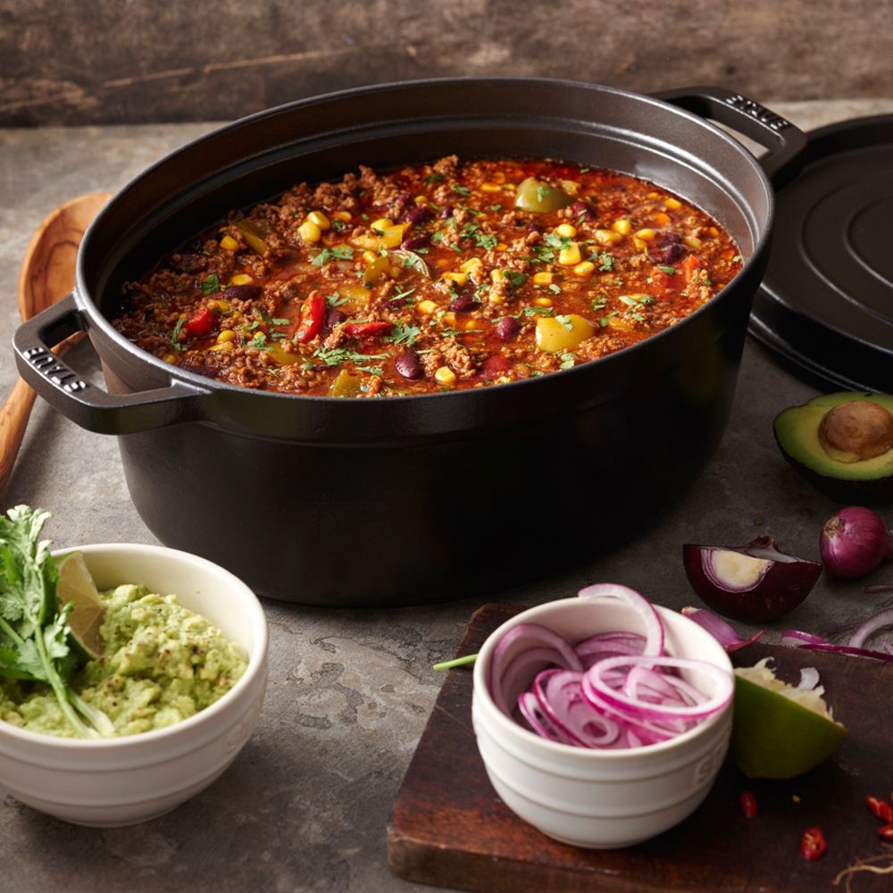 STAUB - Cocotte | oval | 29 cm | schwarz STAUB - Cocotte | oval | 29 cm | schwarz
