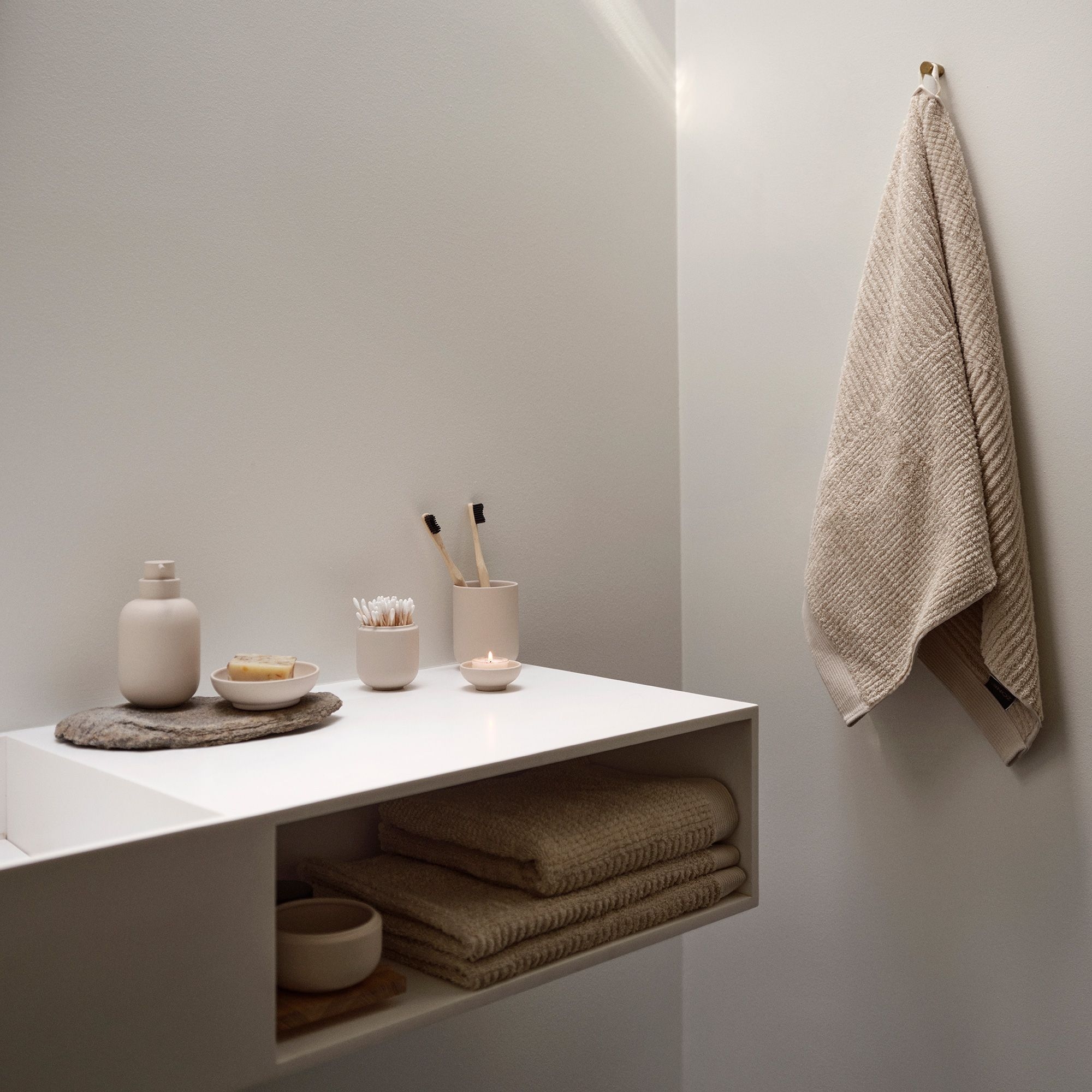 Zone - Classic Handtuch - 50 x 70 cm - Sand