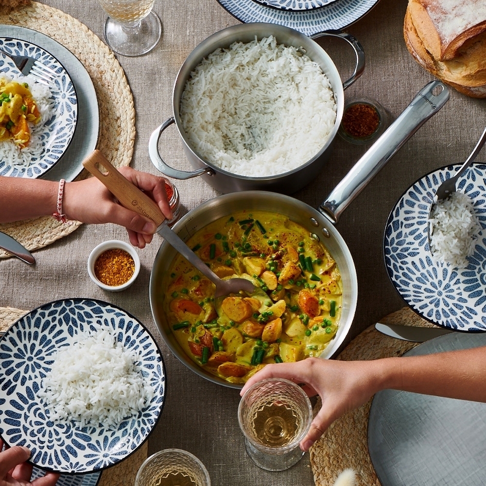 de Buyer - Stainless Steel - Straight Sauté Pan - ALCHIMY de Buyer - Stainless Steel - Straight Sauté Pan - ALCHIMY