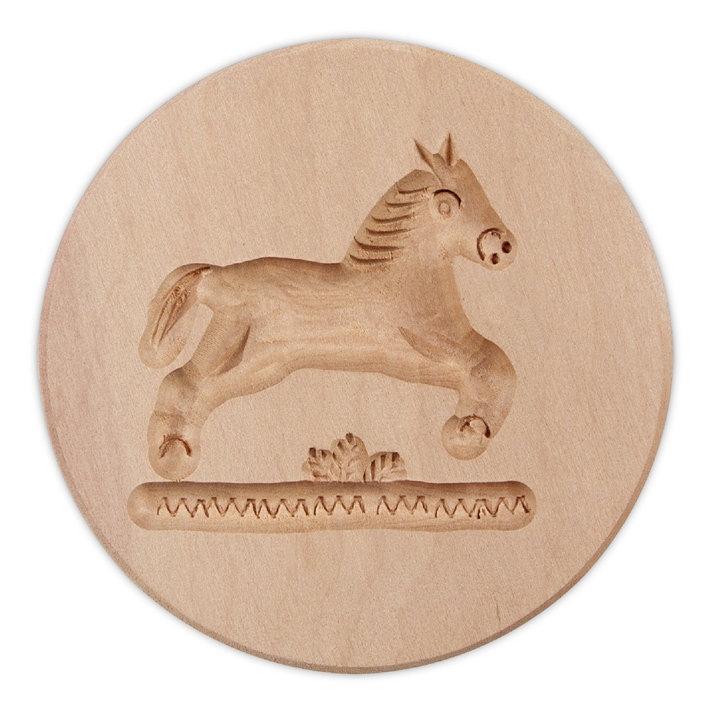 Städter - Wooden mould Horse ø 8 cm