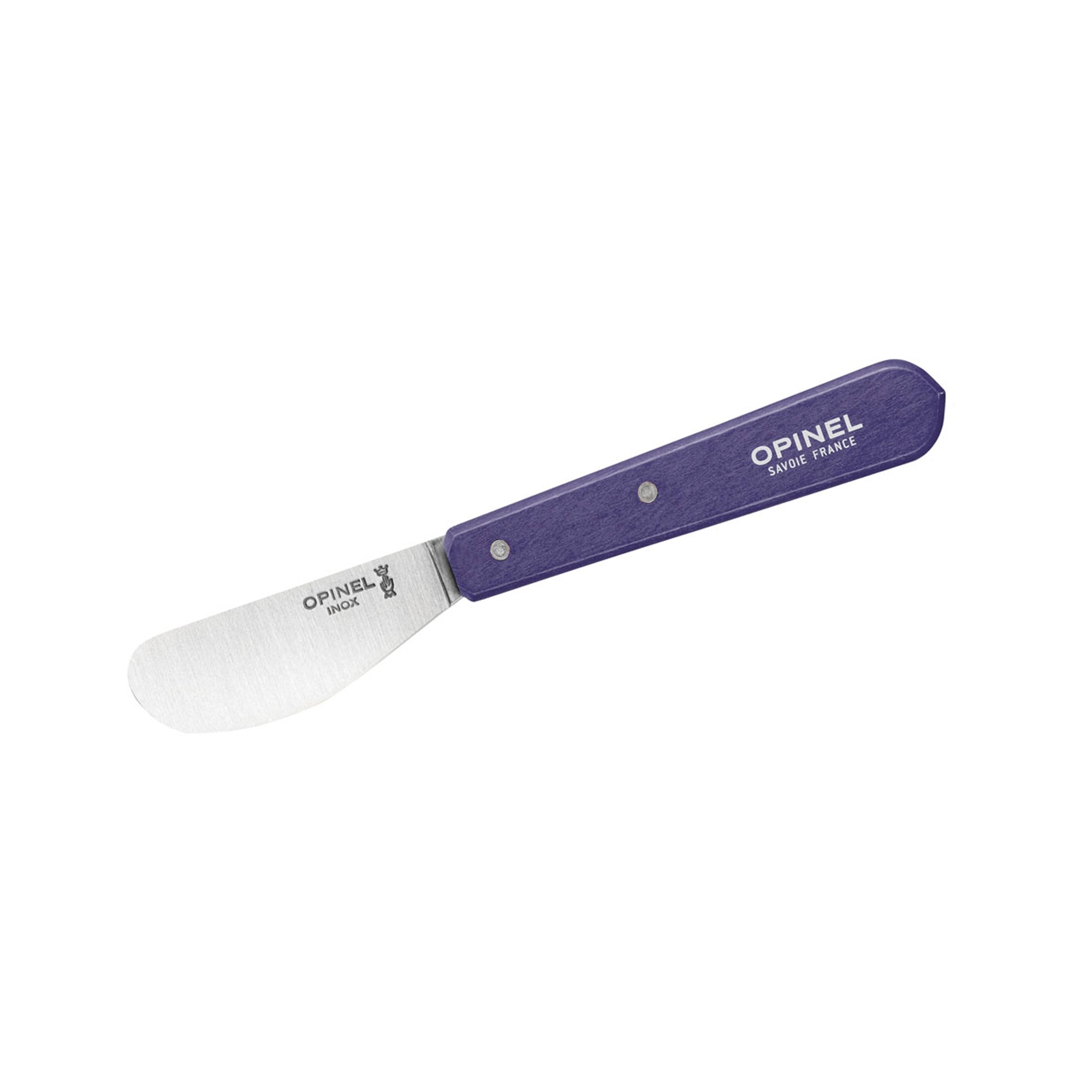 Opinel Aufstrichmesser No 117 Paysage mit violettem Griff