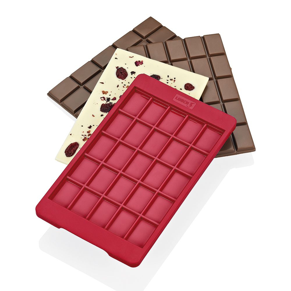 Lurch - Flexi®Form Chocolate Bar 12x20,5cm - red