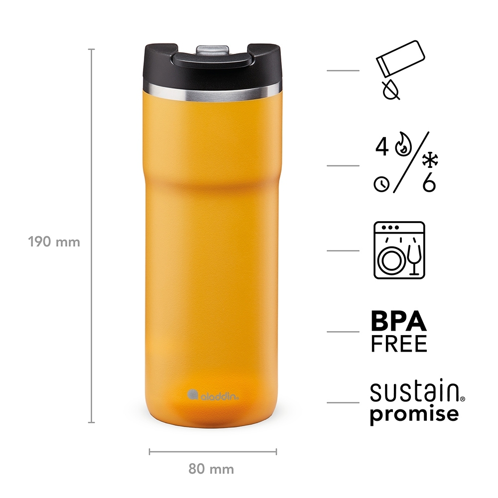aladdin - Java Thermavac ™ - Leak-Lock™ Stainless Steel Mug 0.47 l