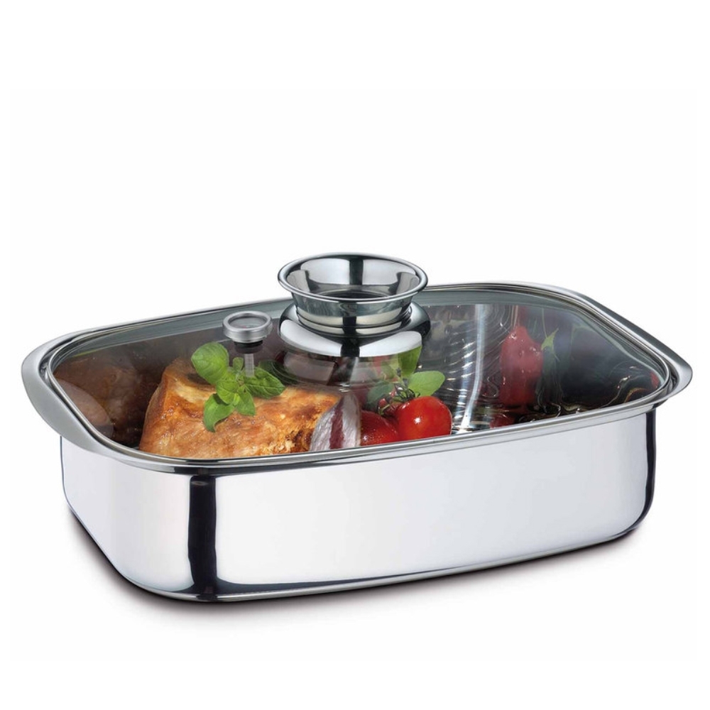 Küchenprofi - Aromabräter / Dampfgarer, rechteckig 36 cm