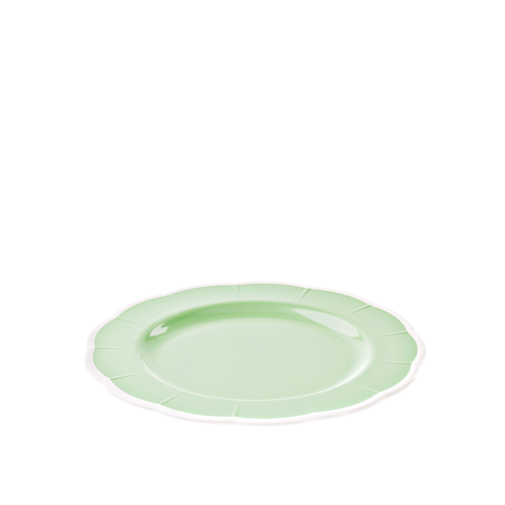 Guzzini - Flat plate 'FLORA' - Dusty Green