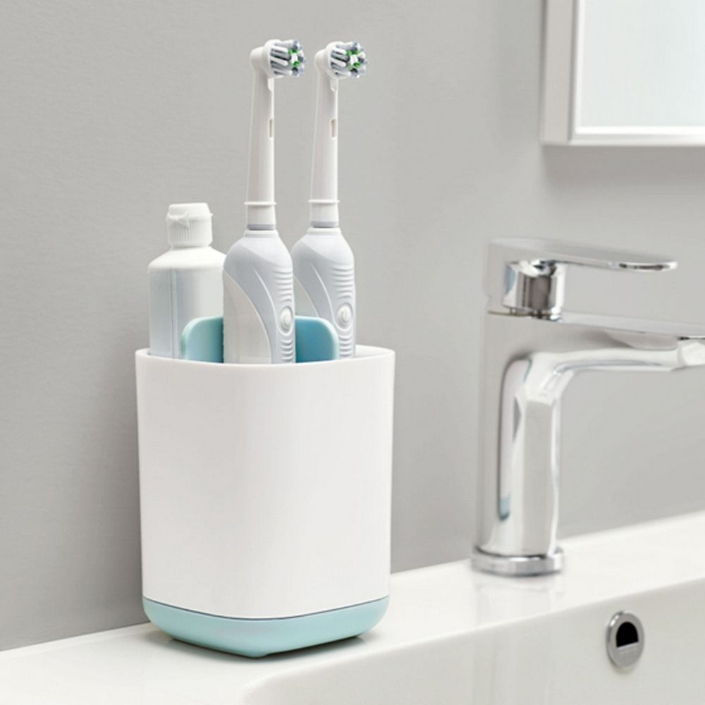 Joseph Joseph - EasyStore™ Toothbrush Container - light blue Joseph Joseph - EasyStore™ Toothbrush Container - light blue
