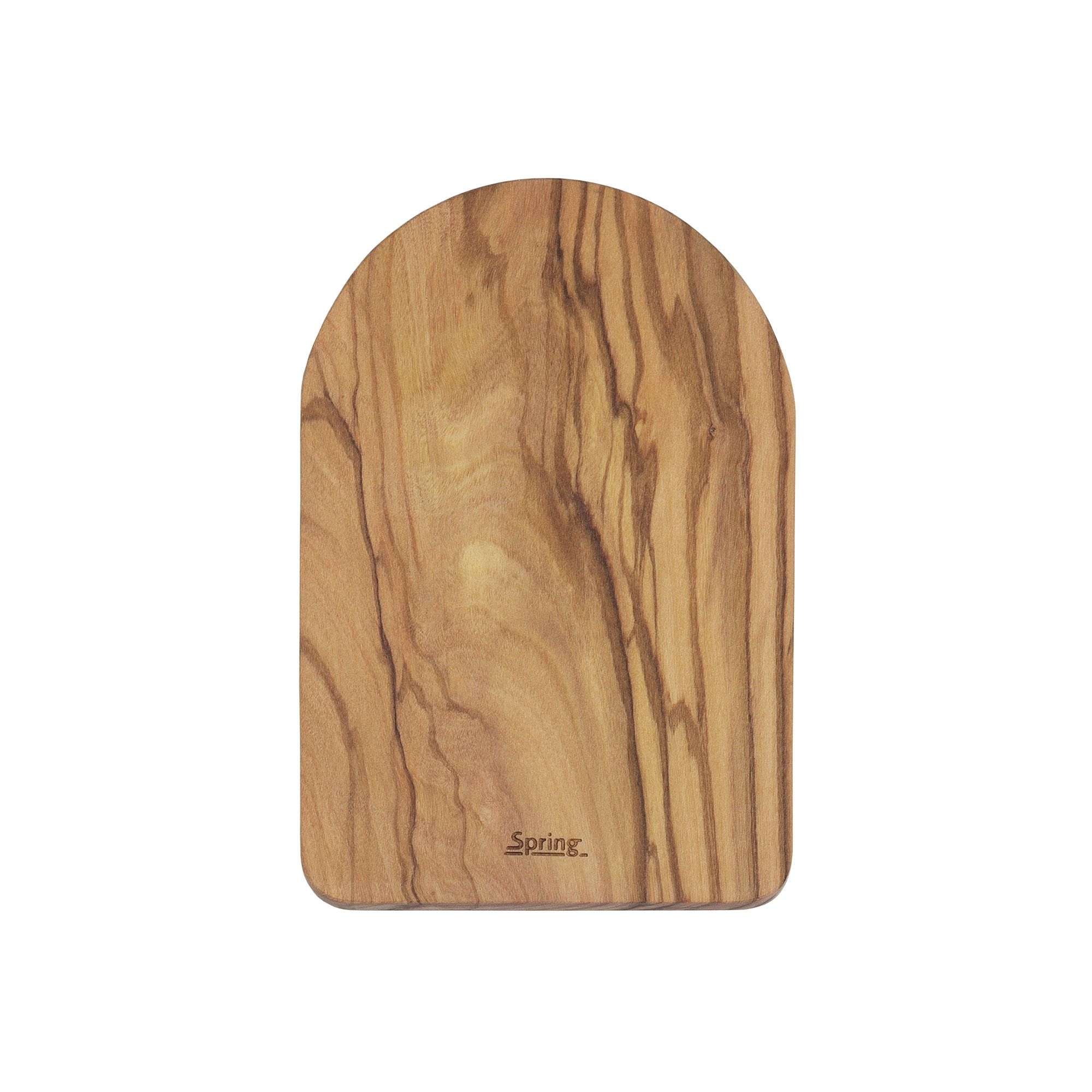 Rechteckiges Spring Schneidebrett aus Olivenholz